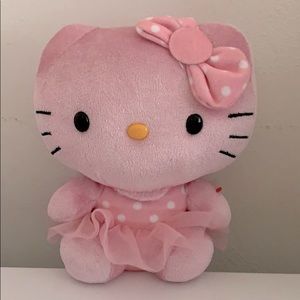 3/$25 🎀 6” Rare Pink Hello Kitty Sitting